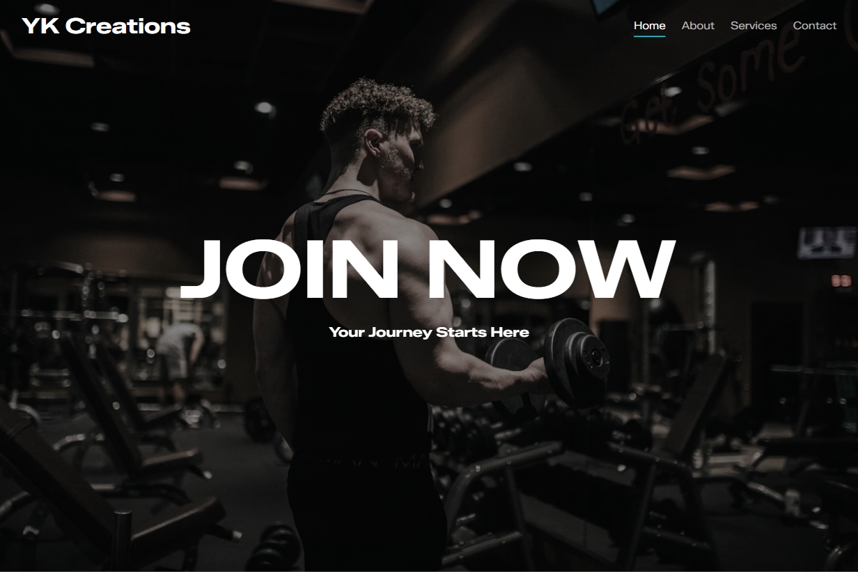 Gym Website